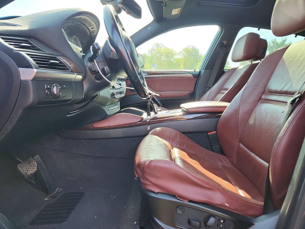 2011 Bmw X6 Xdrive50i Black vin: 5UXFG8C50BLZ95729