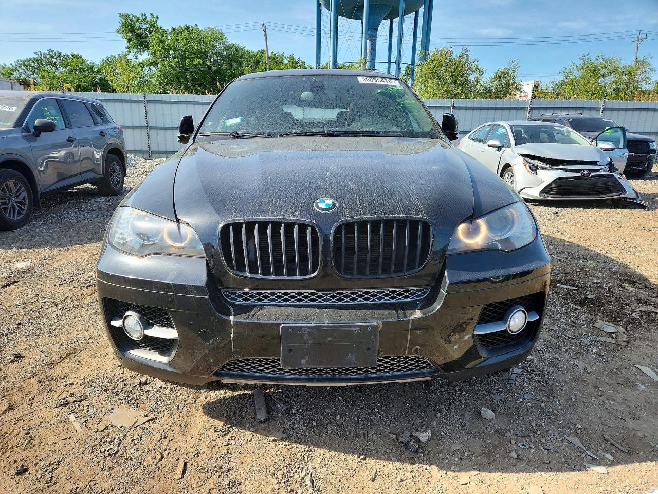 2011 Bmw X6 Xdrive50i Black vin: 5UXFG8C50BLZ95729
