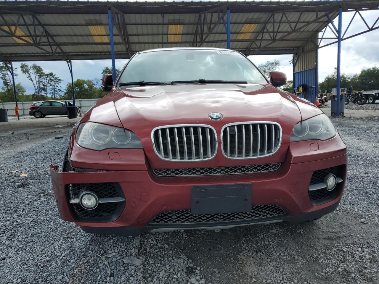 2012 Bmw X6 Xdrive50i Red vin: 5UXFG8C50CLZ97367
