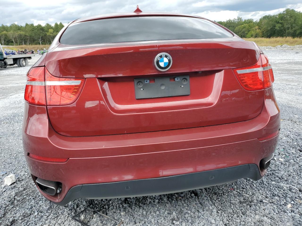 2012 Bmw X6 Xdrive50i Red vin: 5UXFG8C50CLZ97367