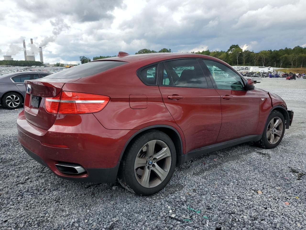 2012 Bmw X6 Xdrive50i Red vin: 5UXFG8C50CLZ97367