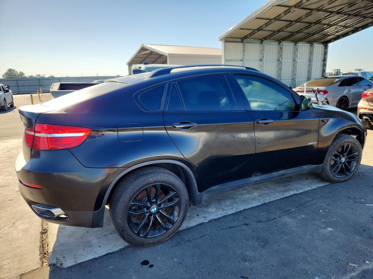 2013 Bmw X6 Xdrive50i Черный vin: 5UXFG8C51DL591082