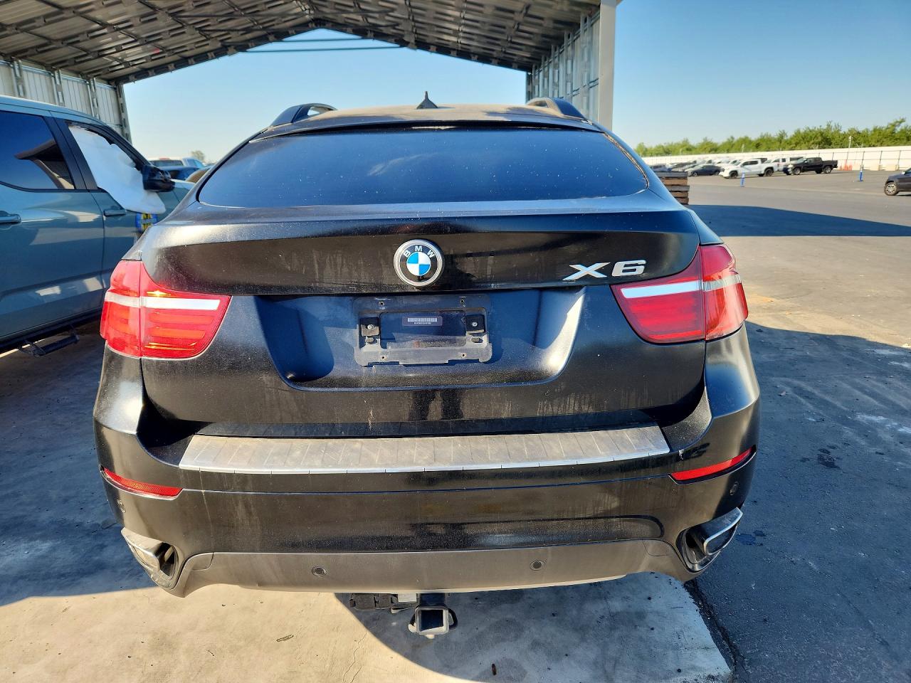 2013 Bmw X6 Xdrive50i Черный vin: 5UXFG8C51DL591082