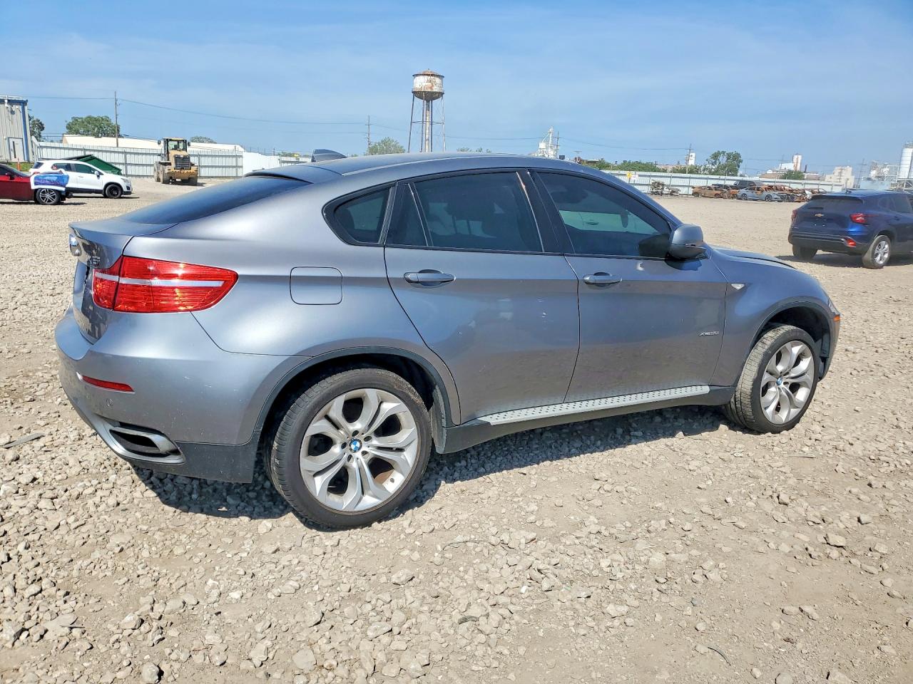 2011 Bmw X6 Xdrive50i Gray vin: 5UXFG8C52BLZ95487