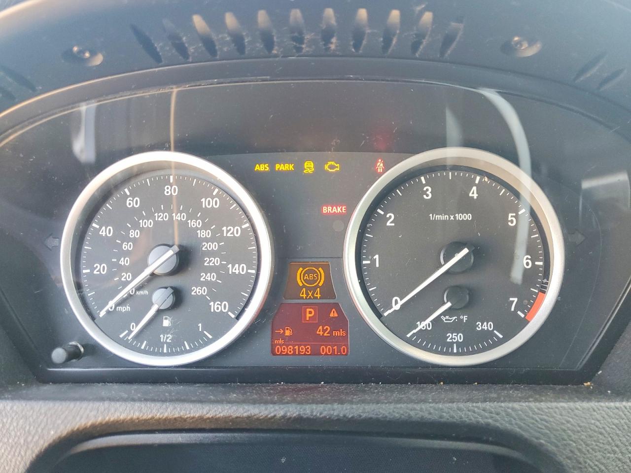 2011 Bmw X6 Xdrive50i Gray vin: 5UXFG8C52BLZ95487