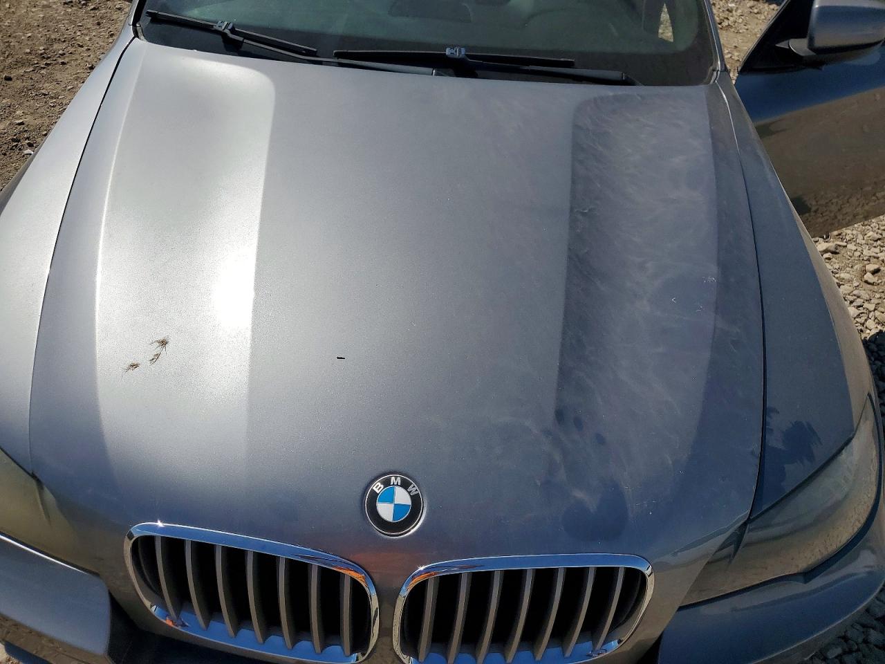 2011 Bmw X6 Xdrive50i Gray vin: 5UXFG8C52BLZ95487
