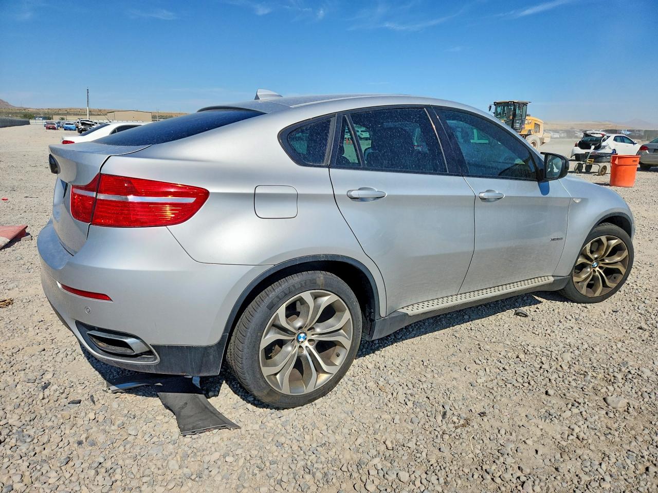 2012 Bmw X6 Xdrive50i Gray vin: 5UXFG8C52CLZ97452