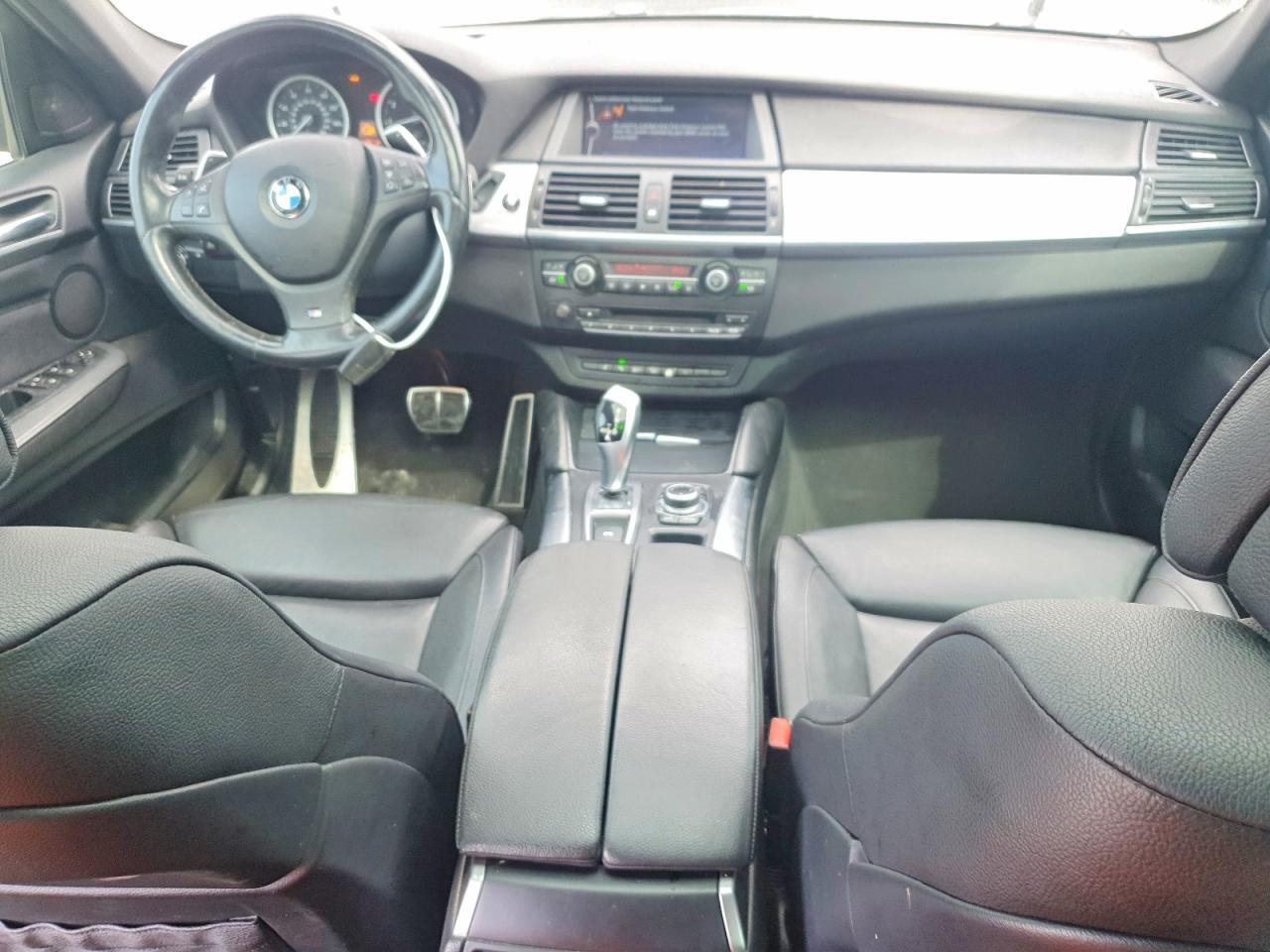 2013 Bmw X6 Xdrive50i Black vin: 5UXFG8C52DL591320
