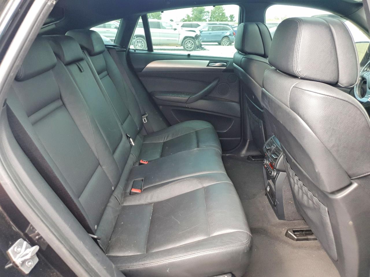 2013 Bmw X6 Xdrive50i Black vin: 5UXFG8C52DL591320