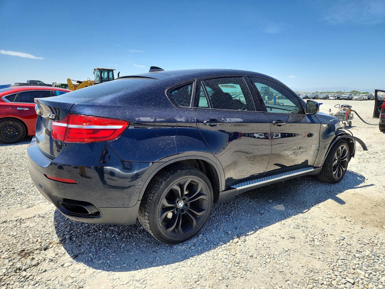 2013 Bmw X6 Xdrive50i Blue vin: 5UXFG8C52DL591589