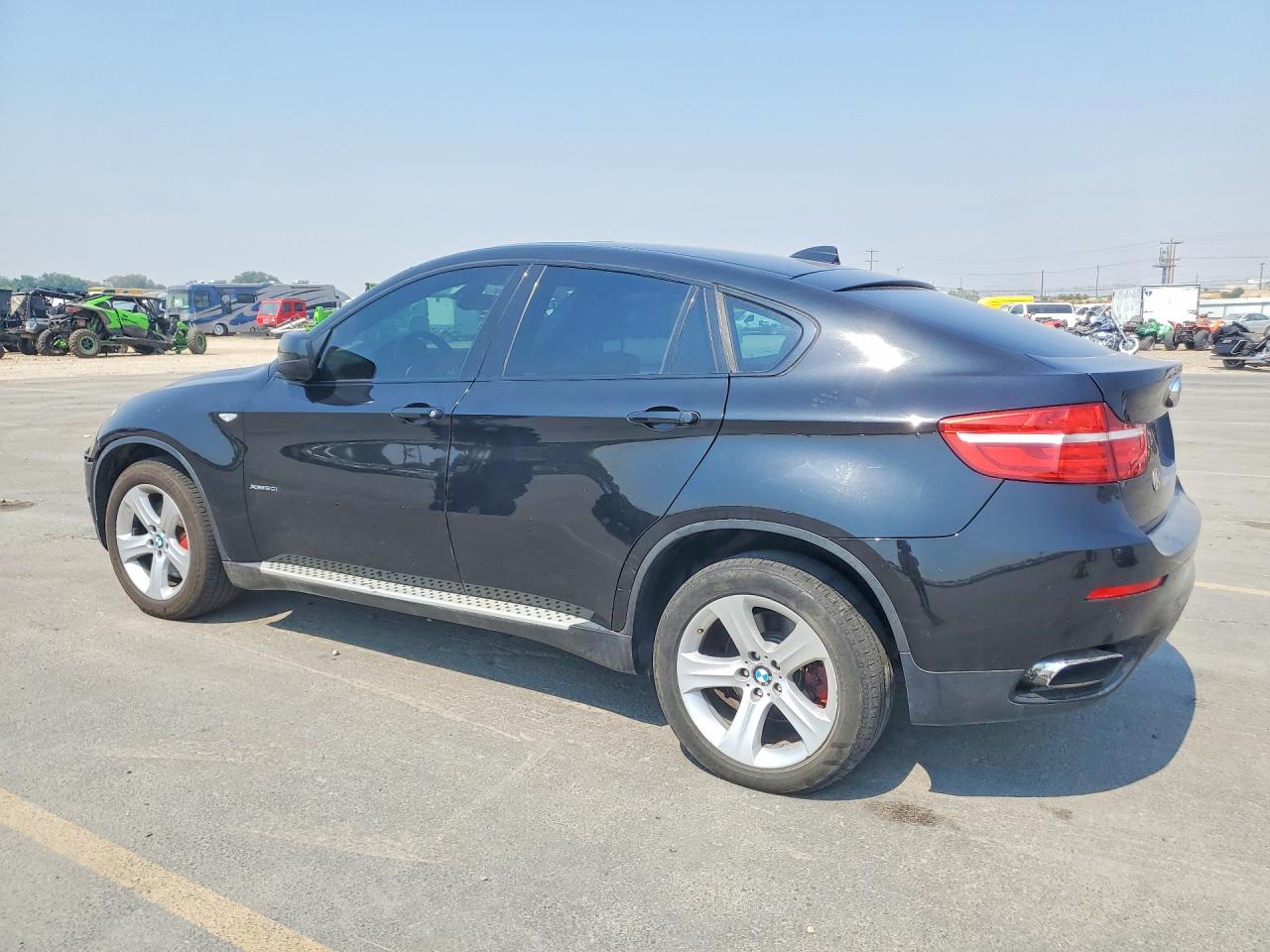 2013 Bmw X6 Xdrive50i Black vin: 5UXFG8C52DL592080