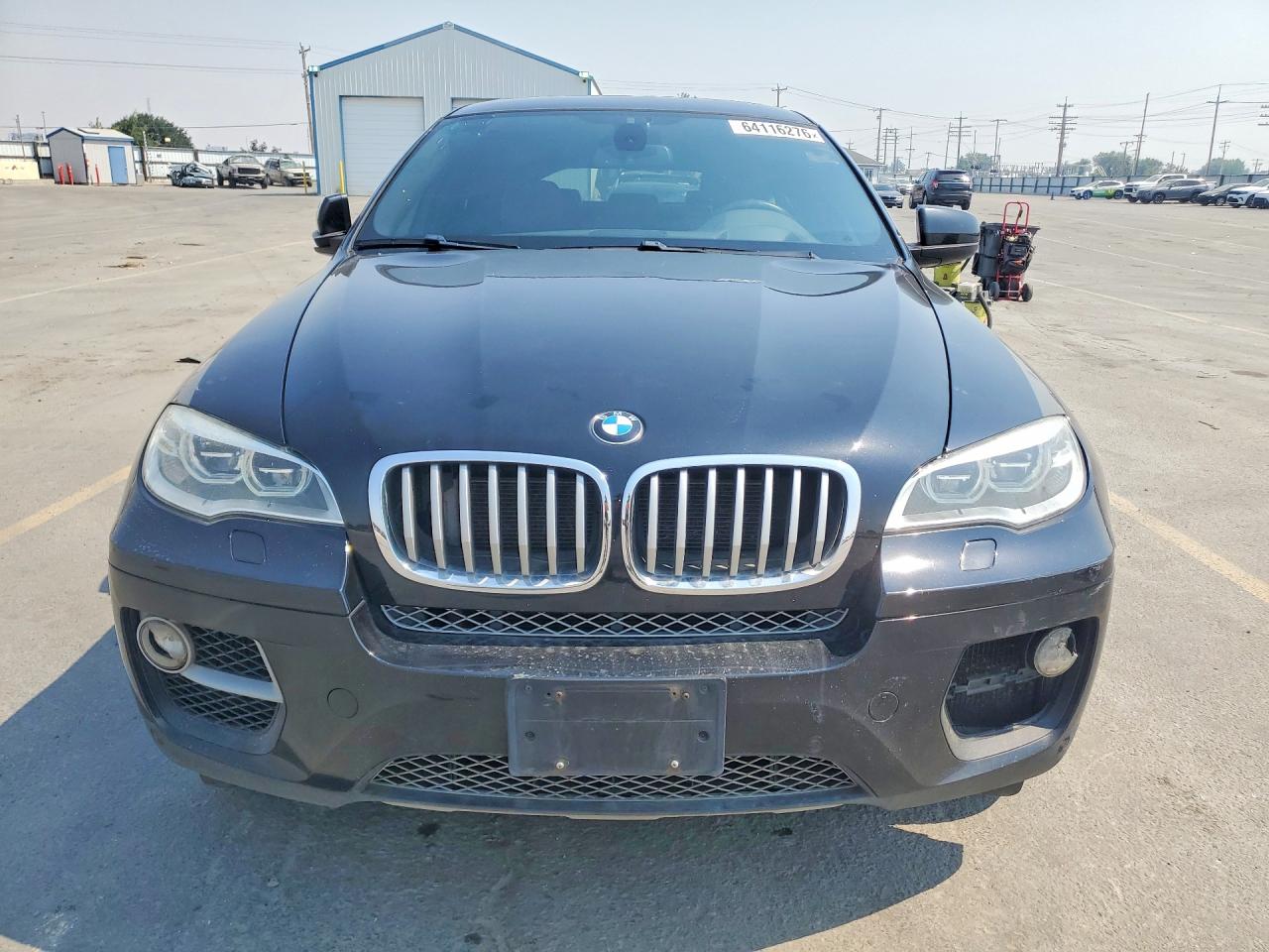 2013 Bmw X6 Xdrive50i Black vin: 5UXFG8C52DL592080