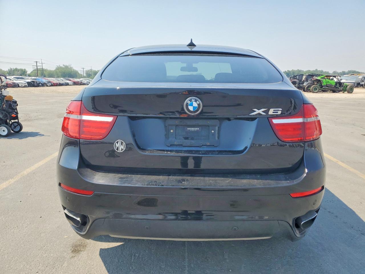 2013 Bmw X6 Xdrive50i Black vin: 5UXFG8C52DL592080