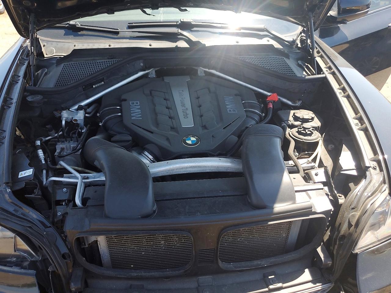 2014 Bmw X6 Xdrive50i Black vin: 5UXFG8C53EL593143