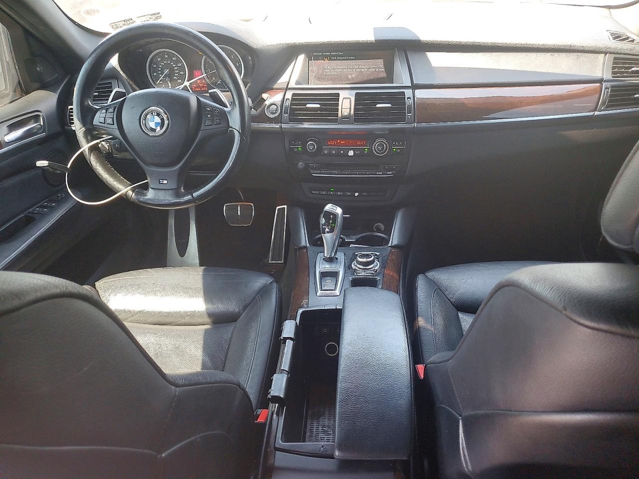 2014 Bmw X6 Xdrive50i Black vin: 5UXFG8C53EL593143