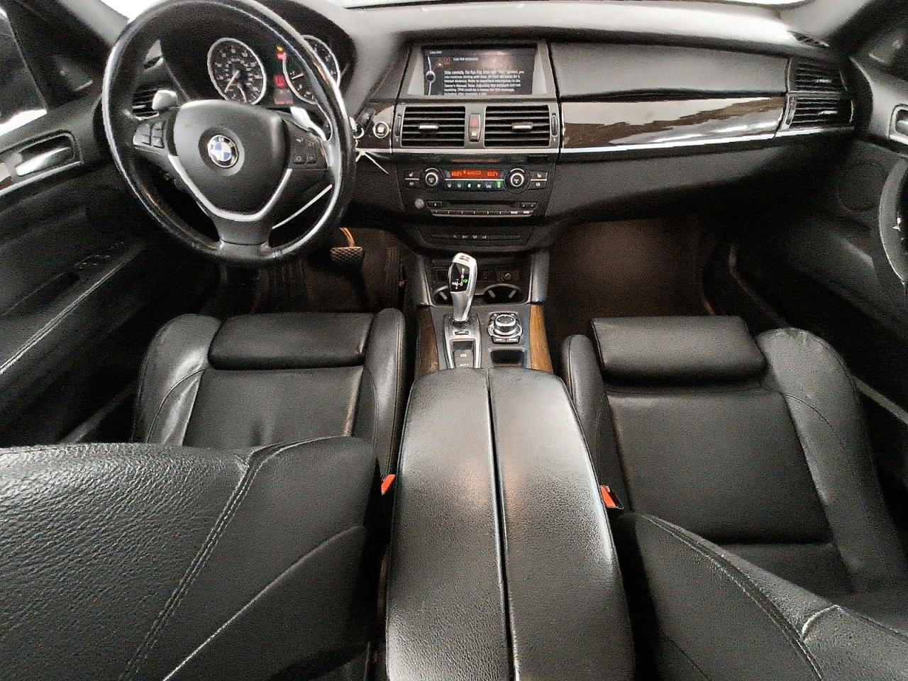 2011 Bmw X6 Xdrive50i Black vin: 5UXFG8C56BLZ95976