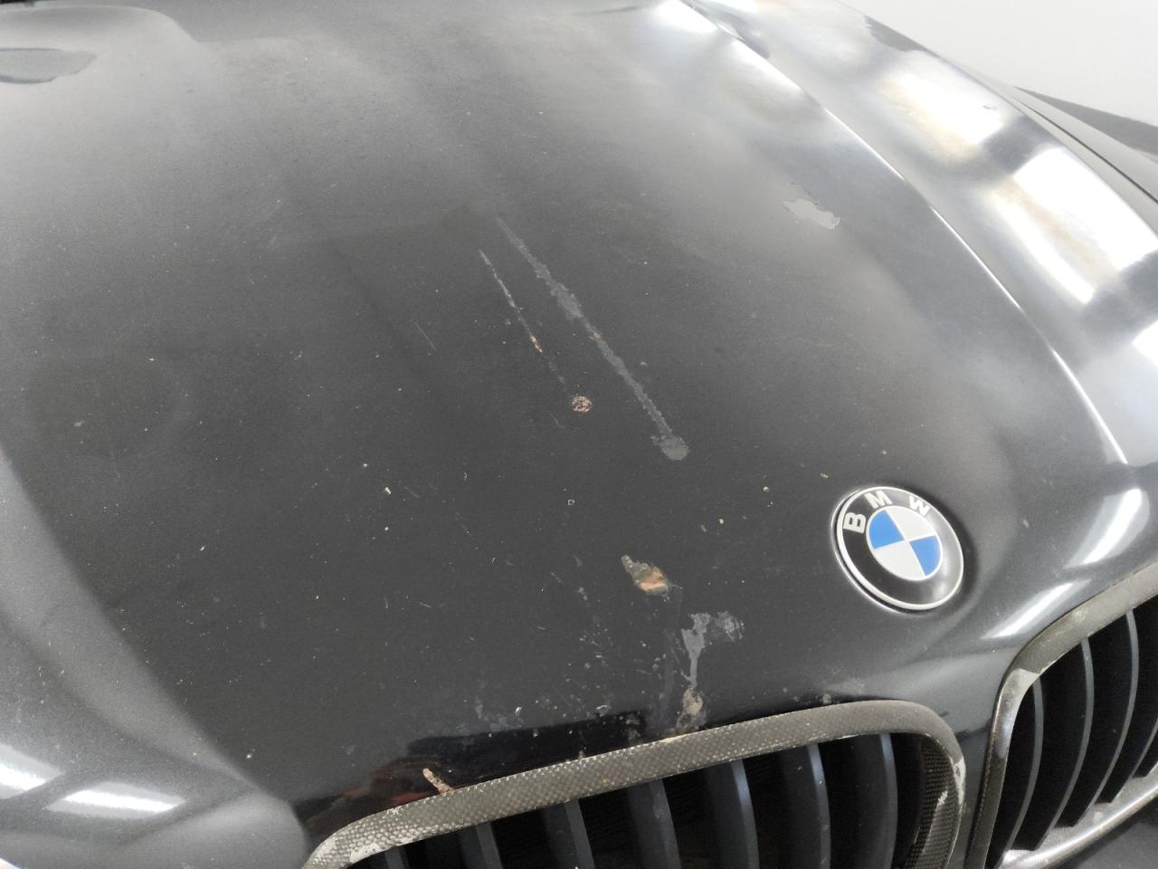 2011 Bmw X6 Xdrive50i Black vin: 5UXFG8C56BLZ95976 Damage: Hood, Previous Repair, Substandard Repair