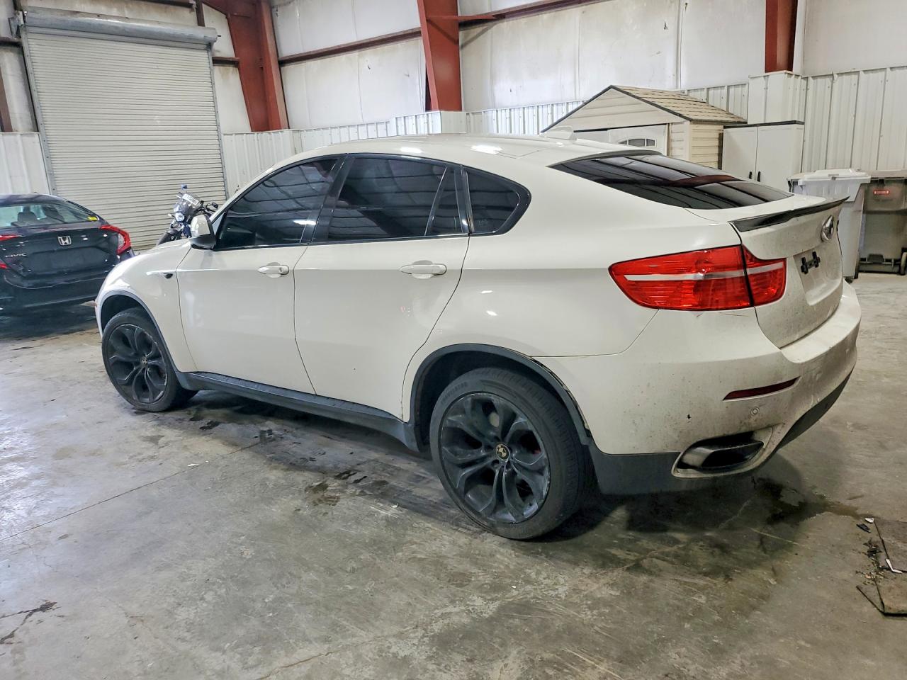 2011 Bmw X6 Xdrive50i White vin: 5UXFG8C56BLZ96304