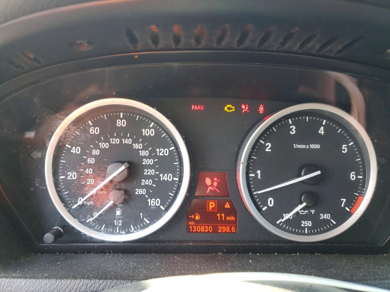 2011 Bmw X6 Xdrive50i White vin: 5UXFG8C56BLZ96304