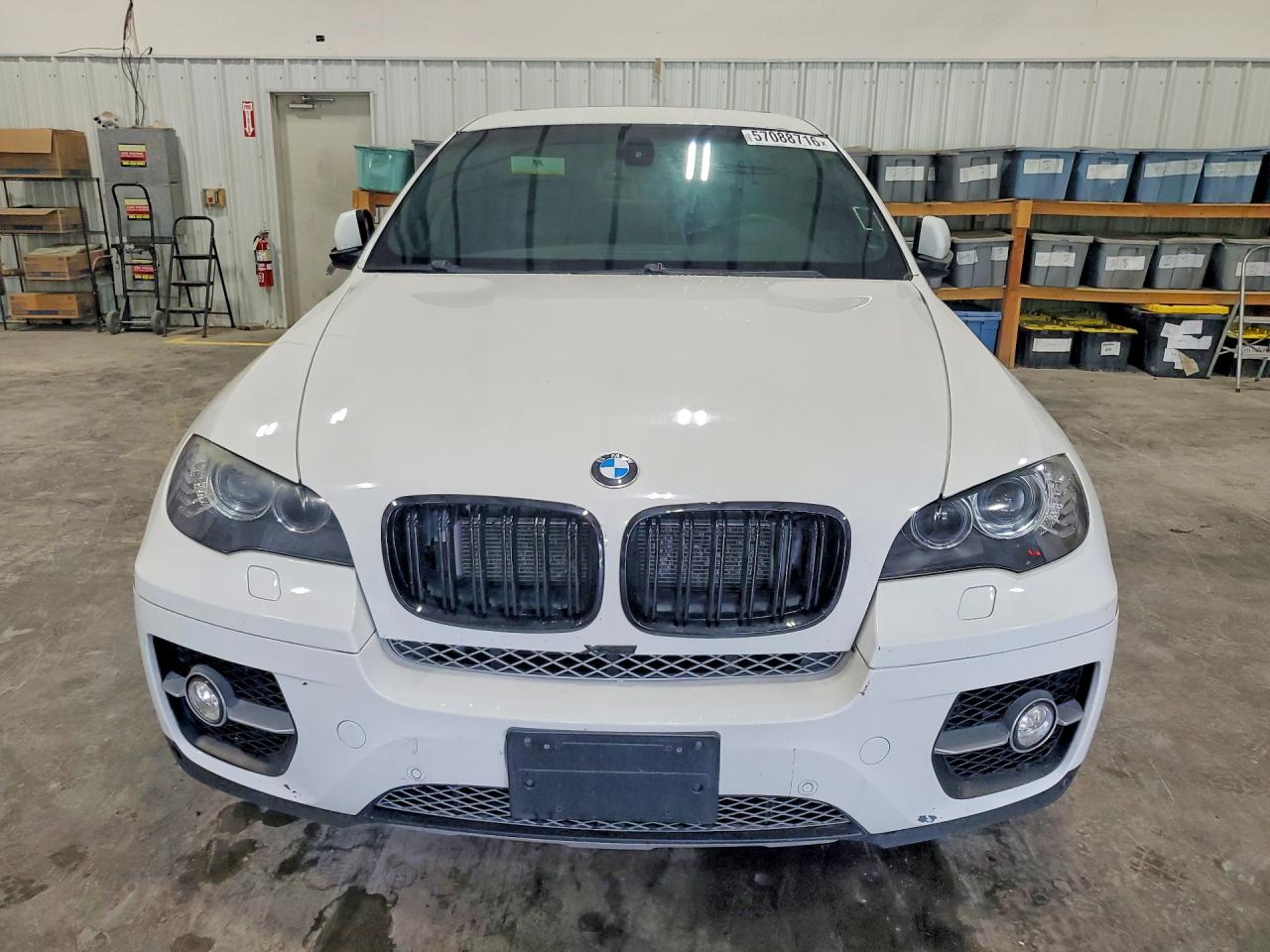 2011 Bmw X6 Xdrive50i White vin: 5UXFG8C56BLZ96304