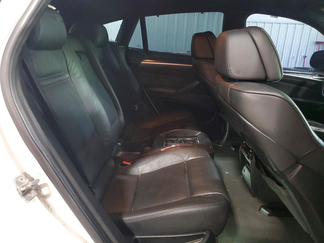 2011 Bmw X6 Xdrive50i White vin: 5UXFG8C56BLZ96304