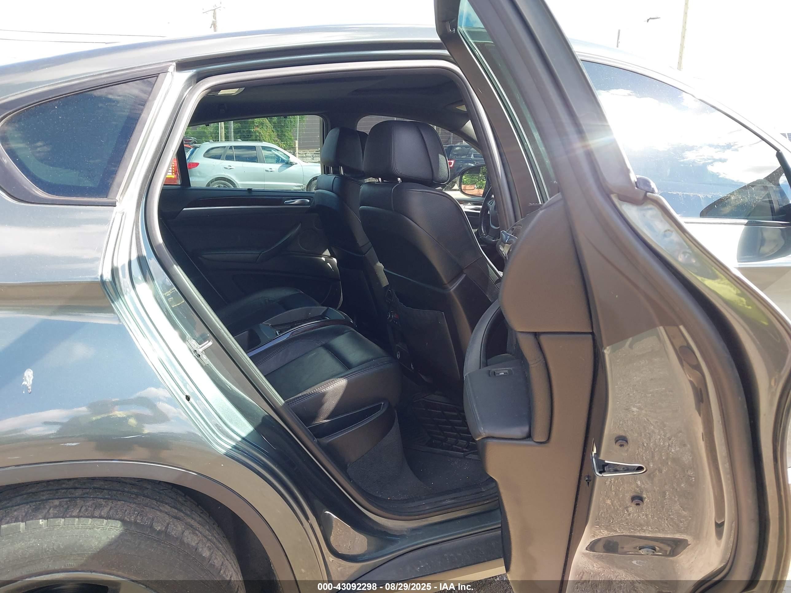 2012 Bmw X6 Xdrive50i Gray vin: 5UXFG8C57CL590419
