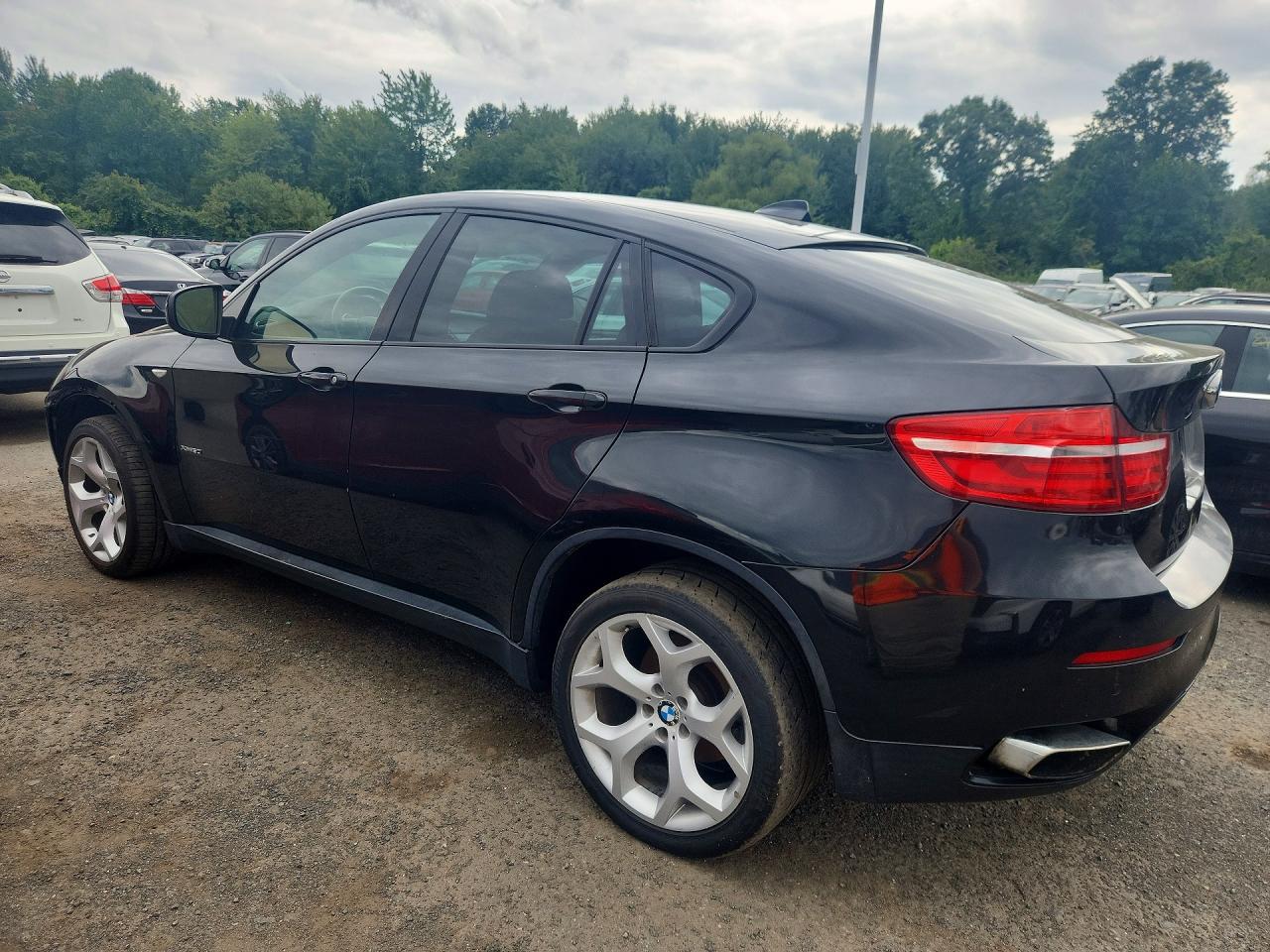 2013 Bmw X6 Xdrive50i Black vin: 5UXFG8C57DL591667