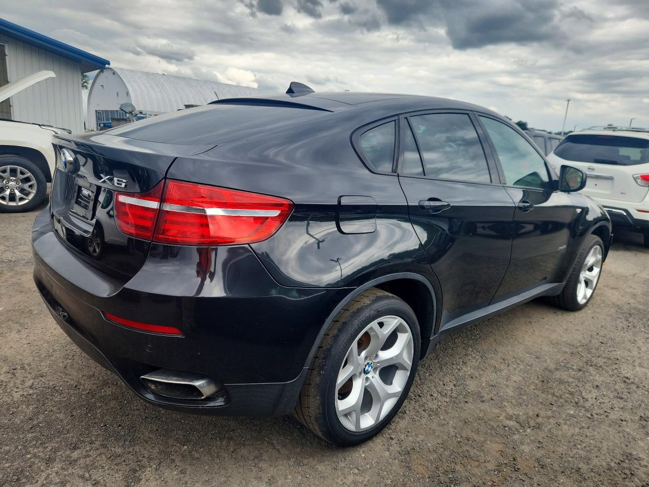 2013 Bmw X6 Xdrive50i Black vin: 5UXFG8C57DL591667