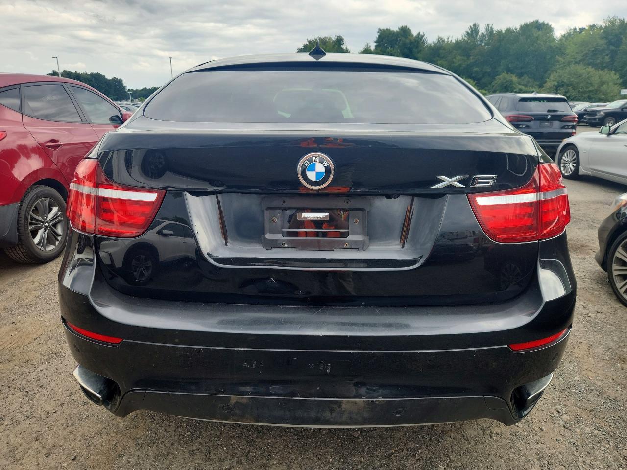 2013 Bmw X6 Xdrive50i Black vin: 5UXFG8C57DL591667