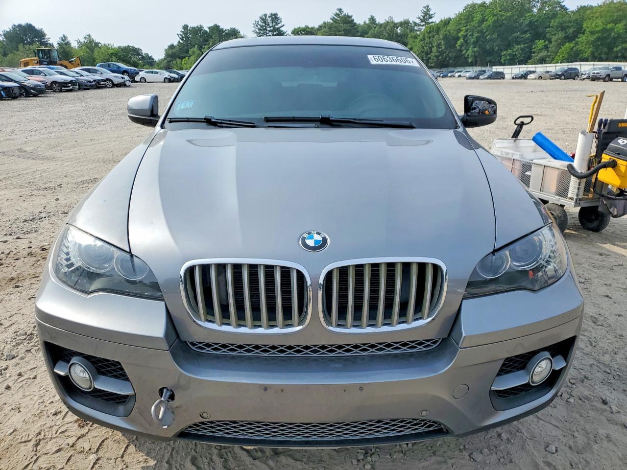 2012 Bmw X6 Xdrive50i Серый vin: 5UXFG8C59CL590826