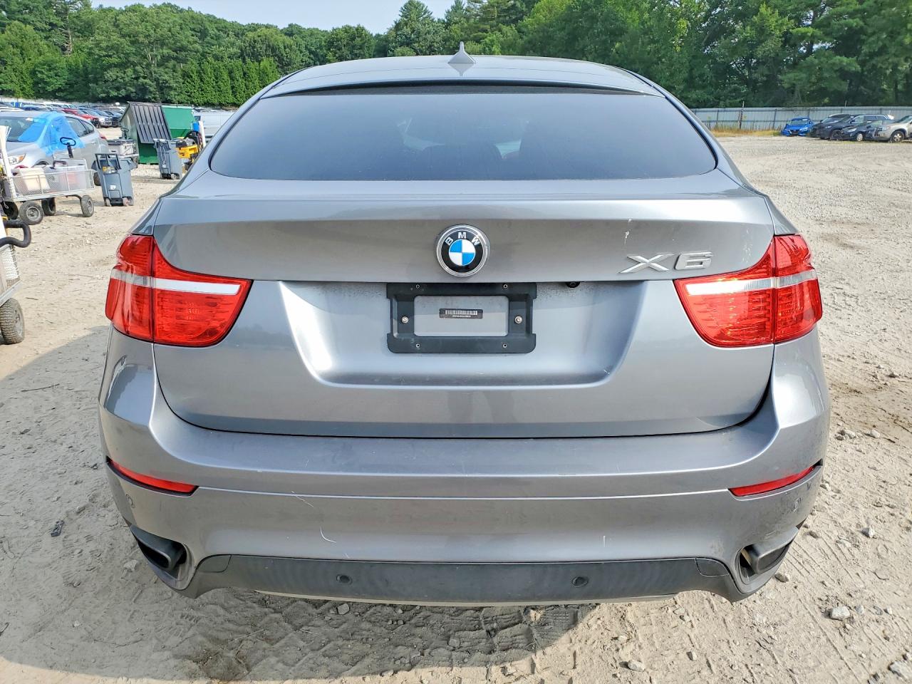 2012 Bmw X6 Xdrive50i Серый vin: 5UXFG8C59CL590826