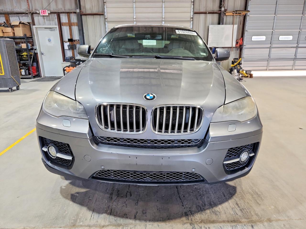 2010 Bmw X6 Xdrive50i Gray vin: 5UXFG8C5XALZ94652