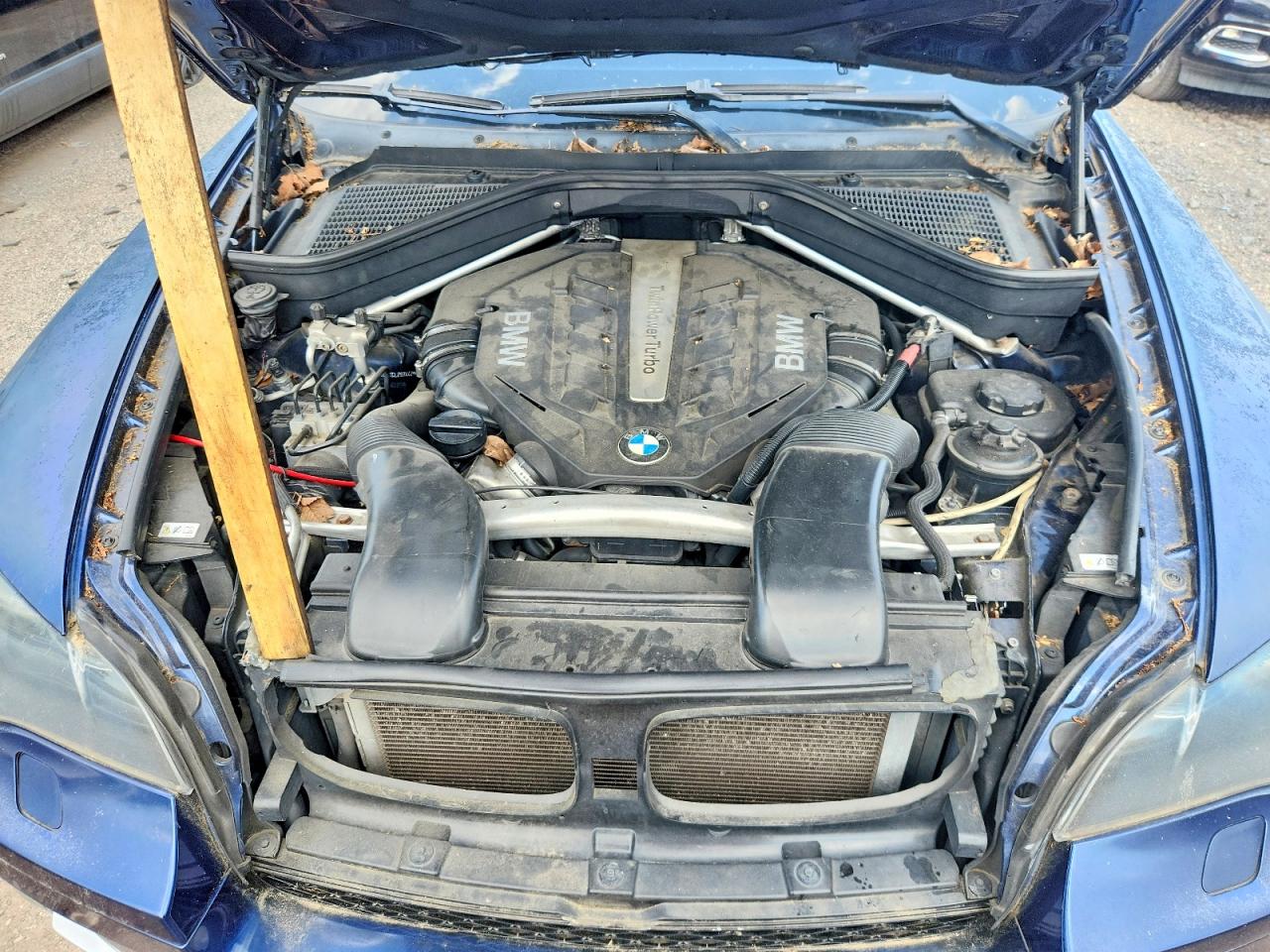 2012 Bmw X6 Xdrive50i Синий vin: 5UXFG8C5XCLZ97442