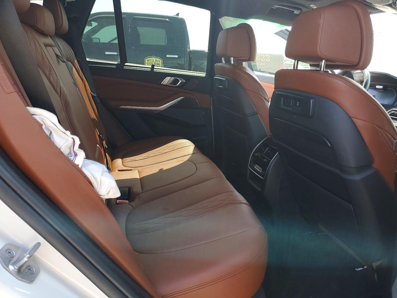 2022 Bmw X5 M50i White vin: 5UXJU4C00N9K17187