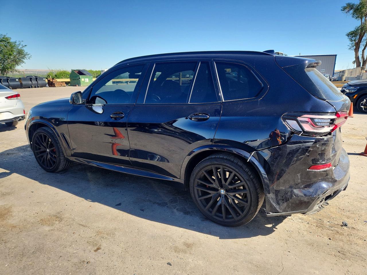 2021 Bmw X5 M50i Black vin: 5UXJU4C03M9H40978