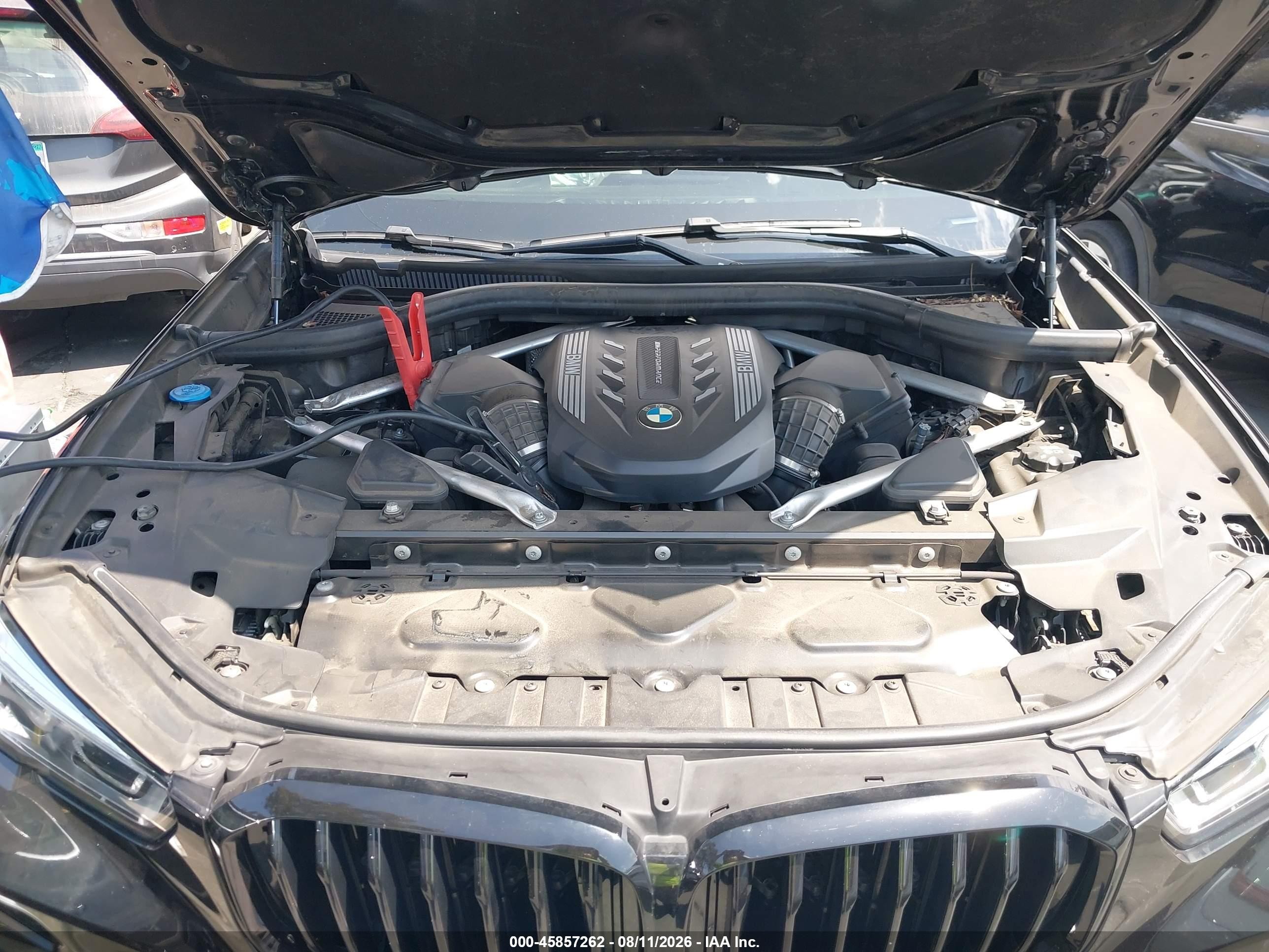 2022 Bmw X5 M50i Black vin: 5UXJU4C05N9L90008