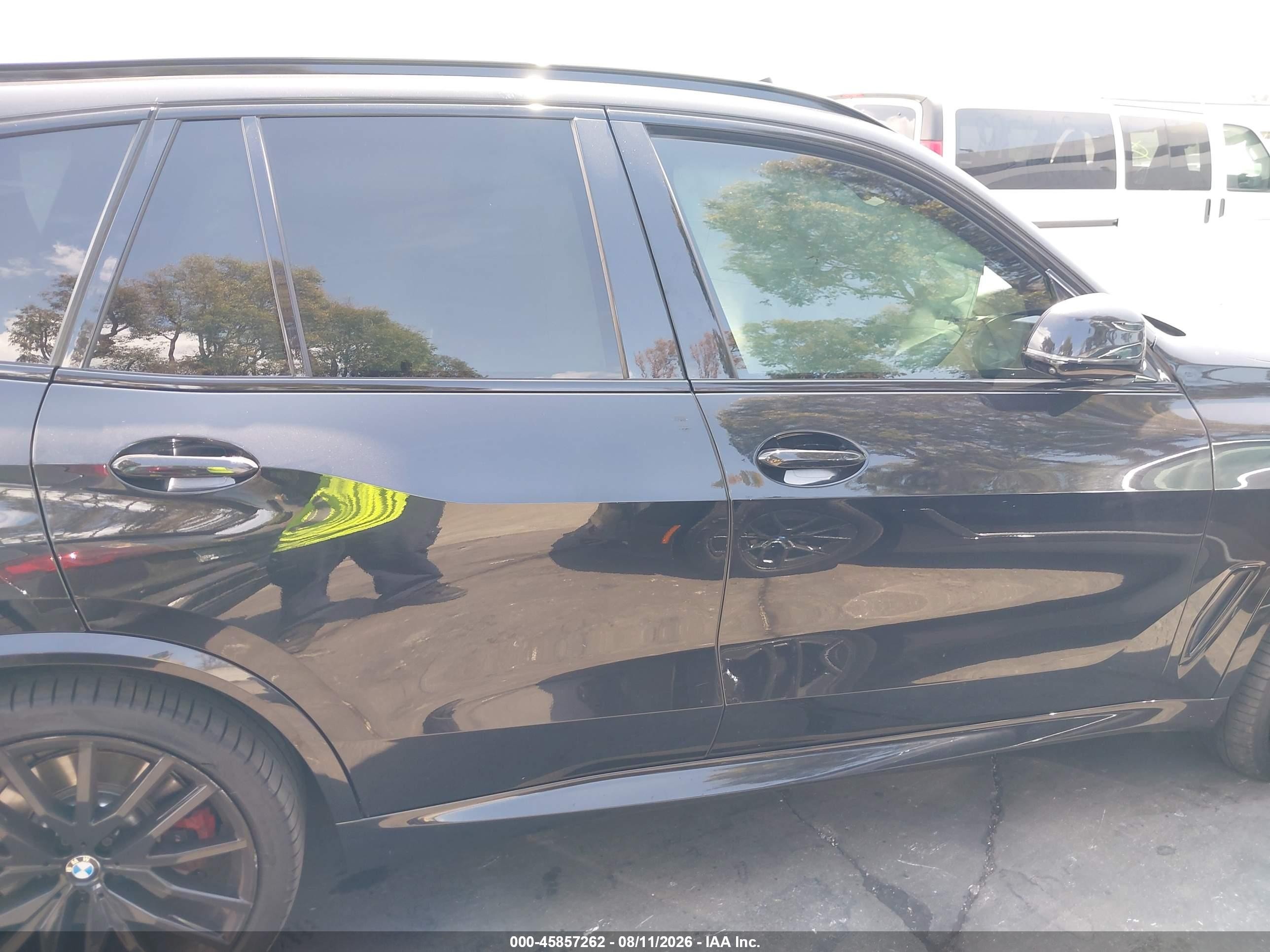 2022 Bmw X5 M50i Black vin: 5UXJU4C05N9L90008