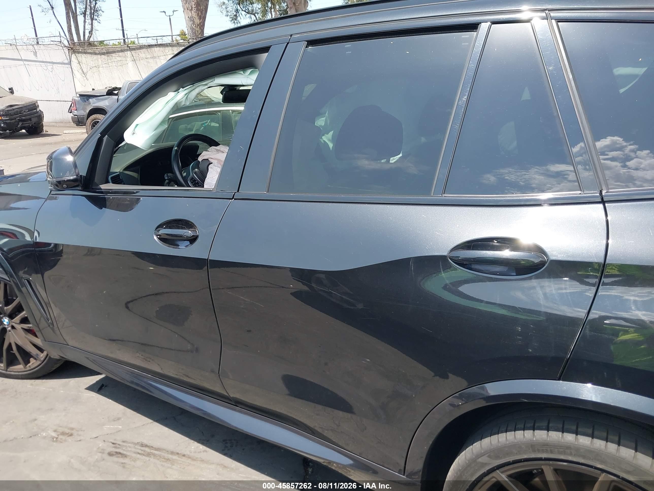 2022 Bmw X5 M50i Black vin: 5UXJU4C05N9L90008