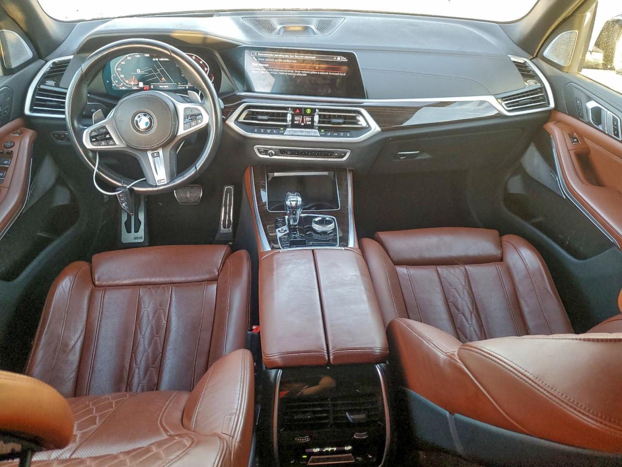 2021 Bmw X5 M50i Blue vin: 5UXJU4C08M9H38899