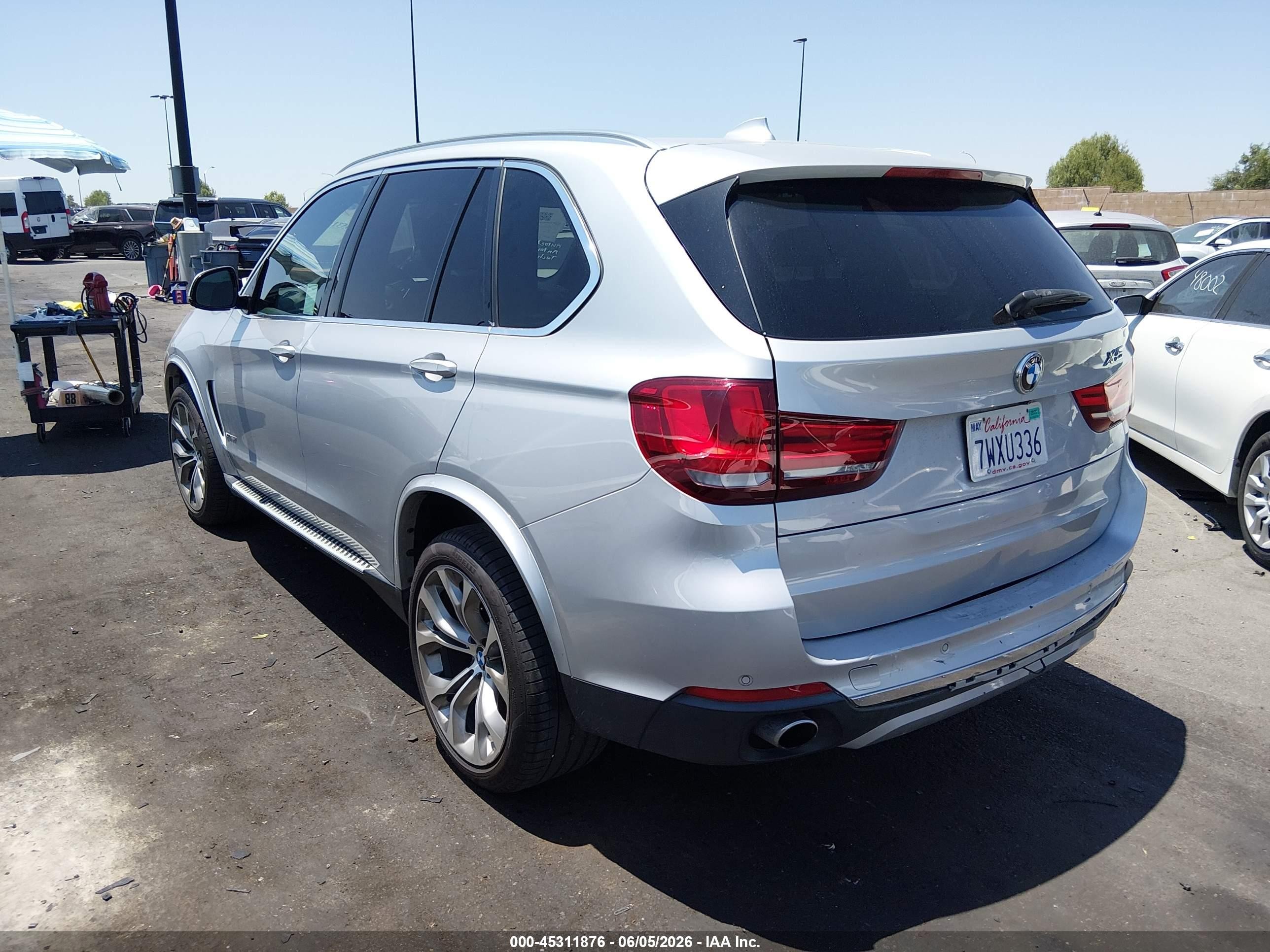 2017 Bmw X5 Xdrive35i Silver vin: 5UXKR0C33H0V80987