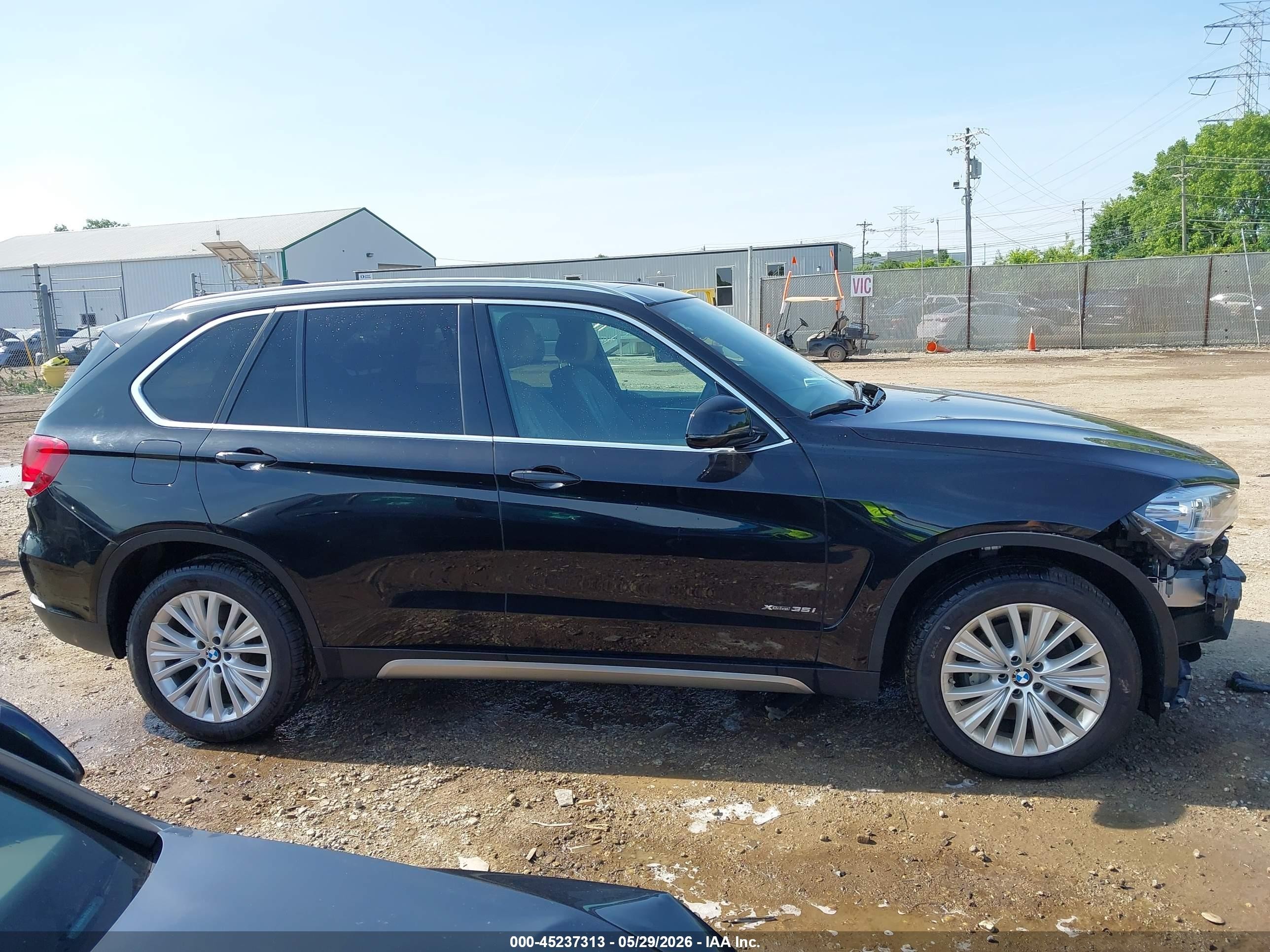 2017 Bmw X5 Xdrive35i Black vin: 5UXKR0C34H0V78374