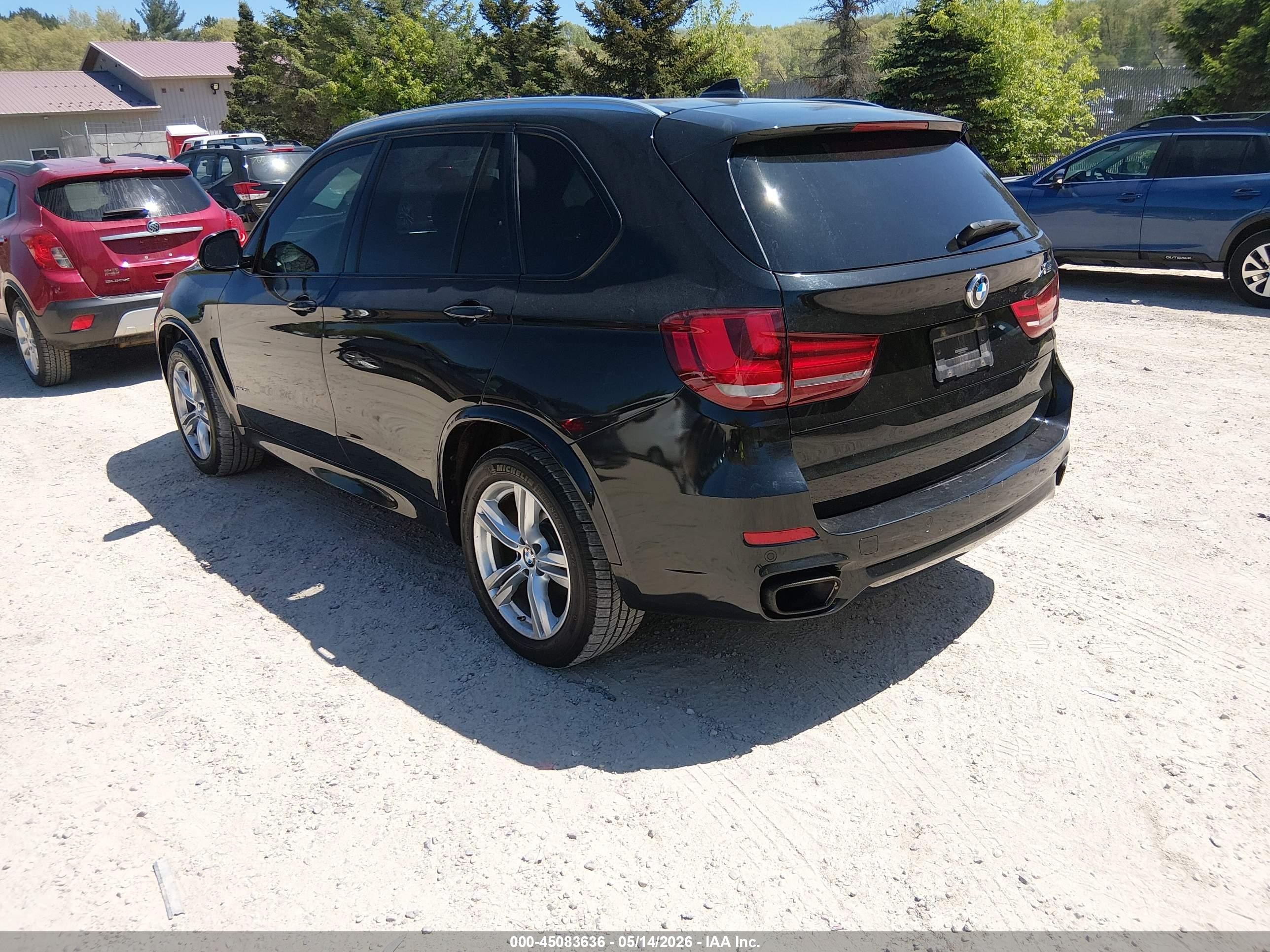 2017 Bmw X5 Xdrive35i Black vin: 5UXKR0C37H0V70902