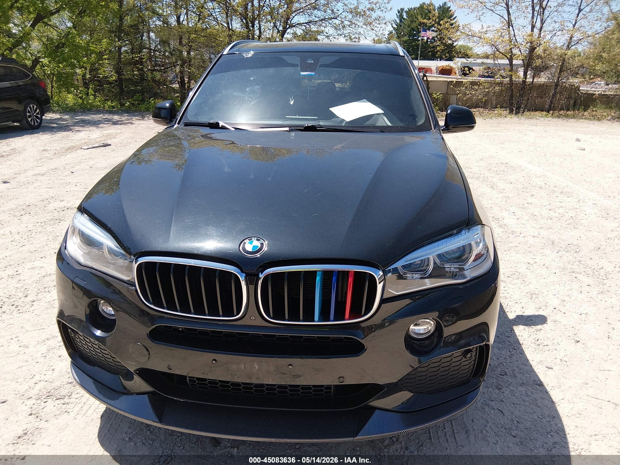 2017 Bmw X5 Xdrive35i Black vin: 5UXKR0C37H0V70902
