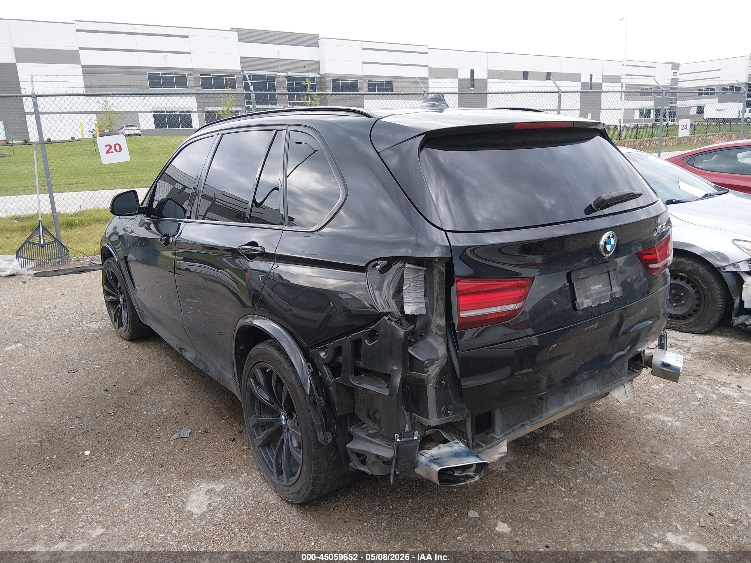 2017 Bmw X5 Xdrive35i Черный vin: 5UXKR0C37H0X79931