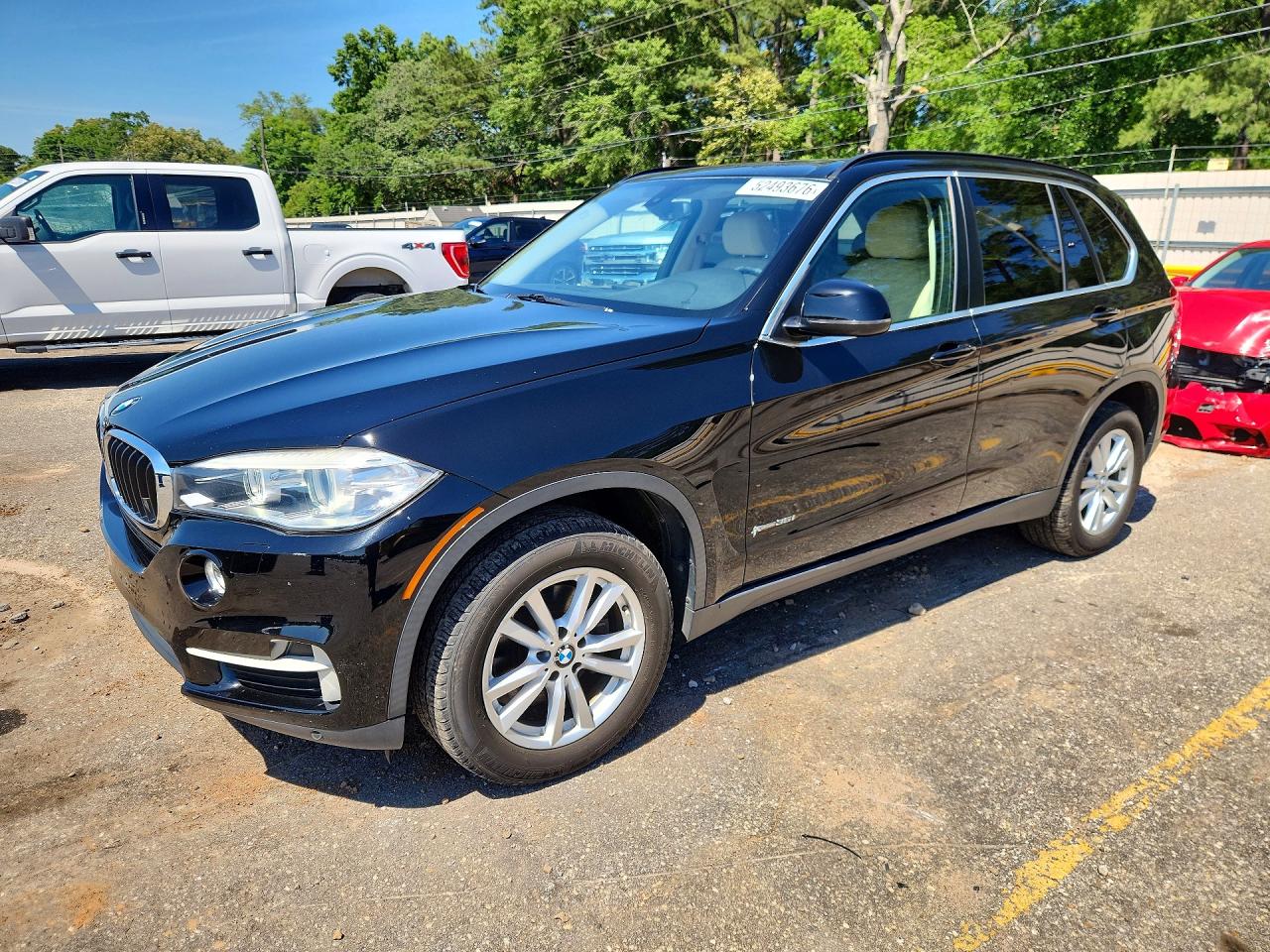 2015 Bmw X5 Xdrive35i Black vin: 5UXKR0C50F0K53560