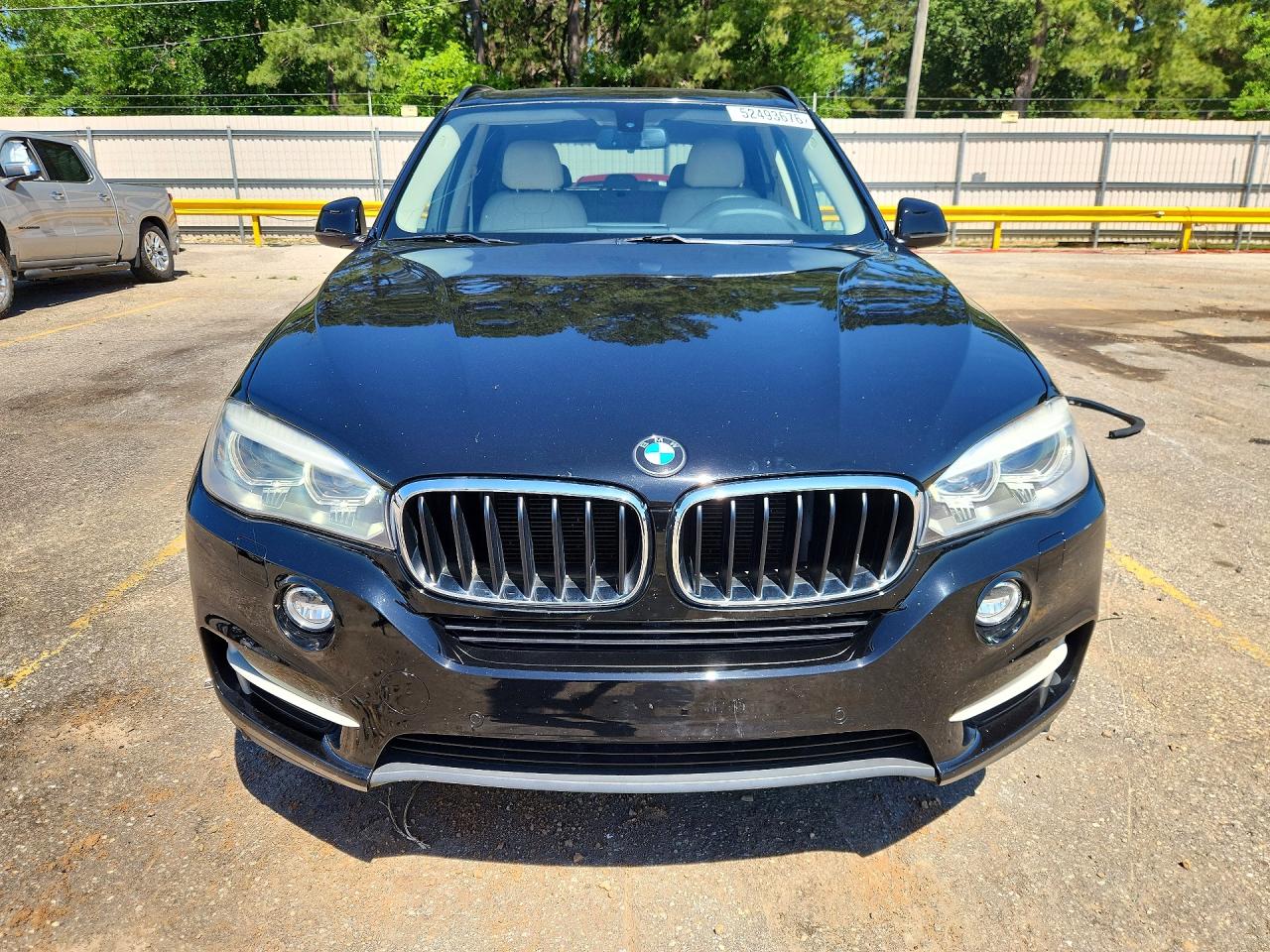 2015 Bmw X5 Xdrive35i Черный vin: 5UXKR0C50F0K53560