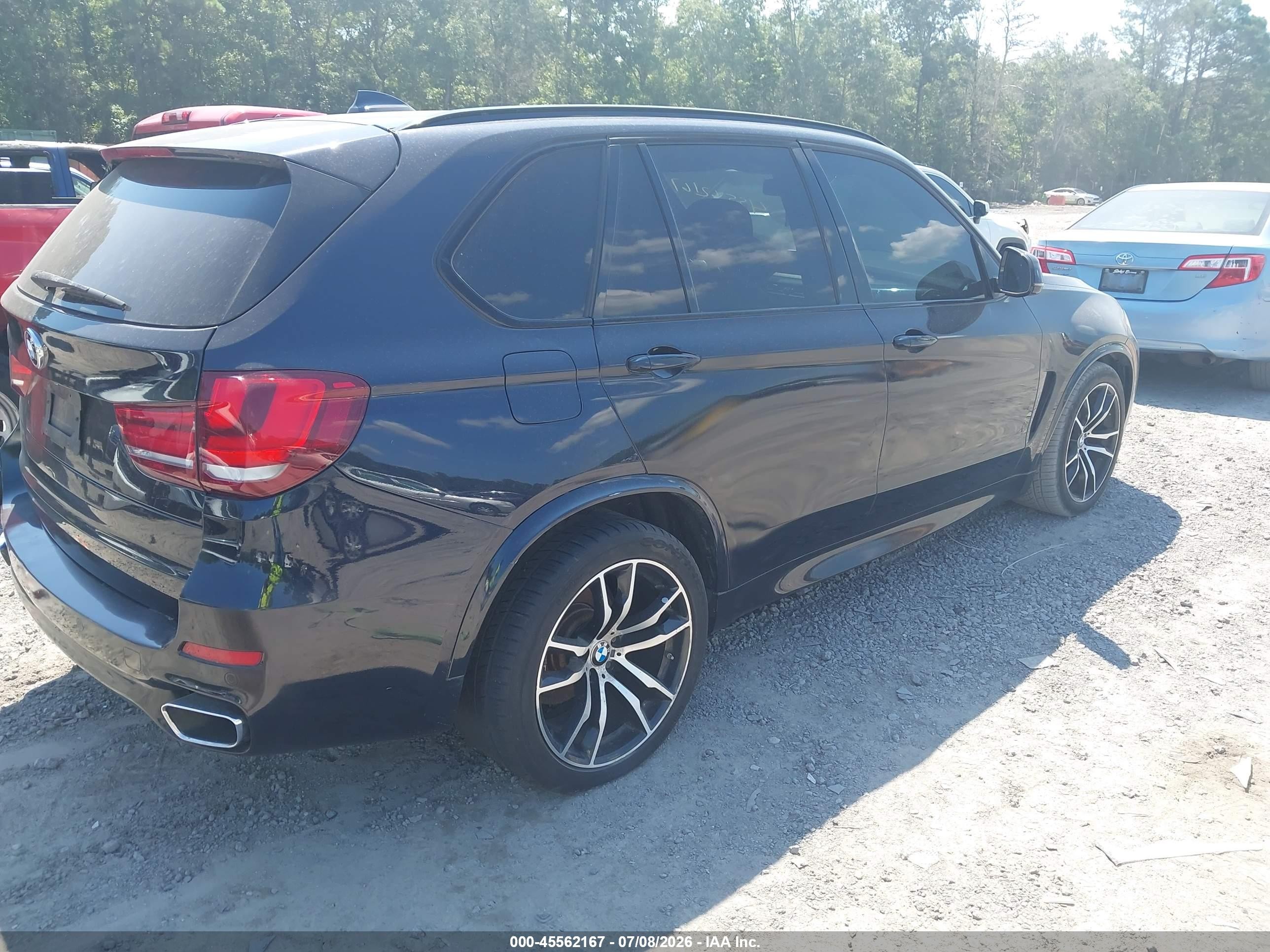 2015 Bmw X5 Xdrive35i Черный vin: 5UXKR0C50F0K65580