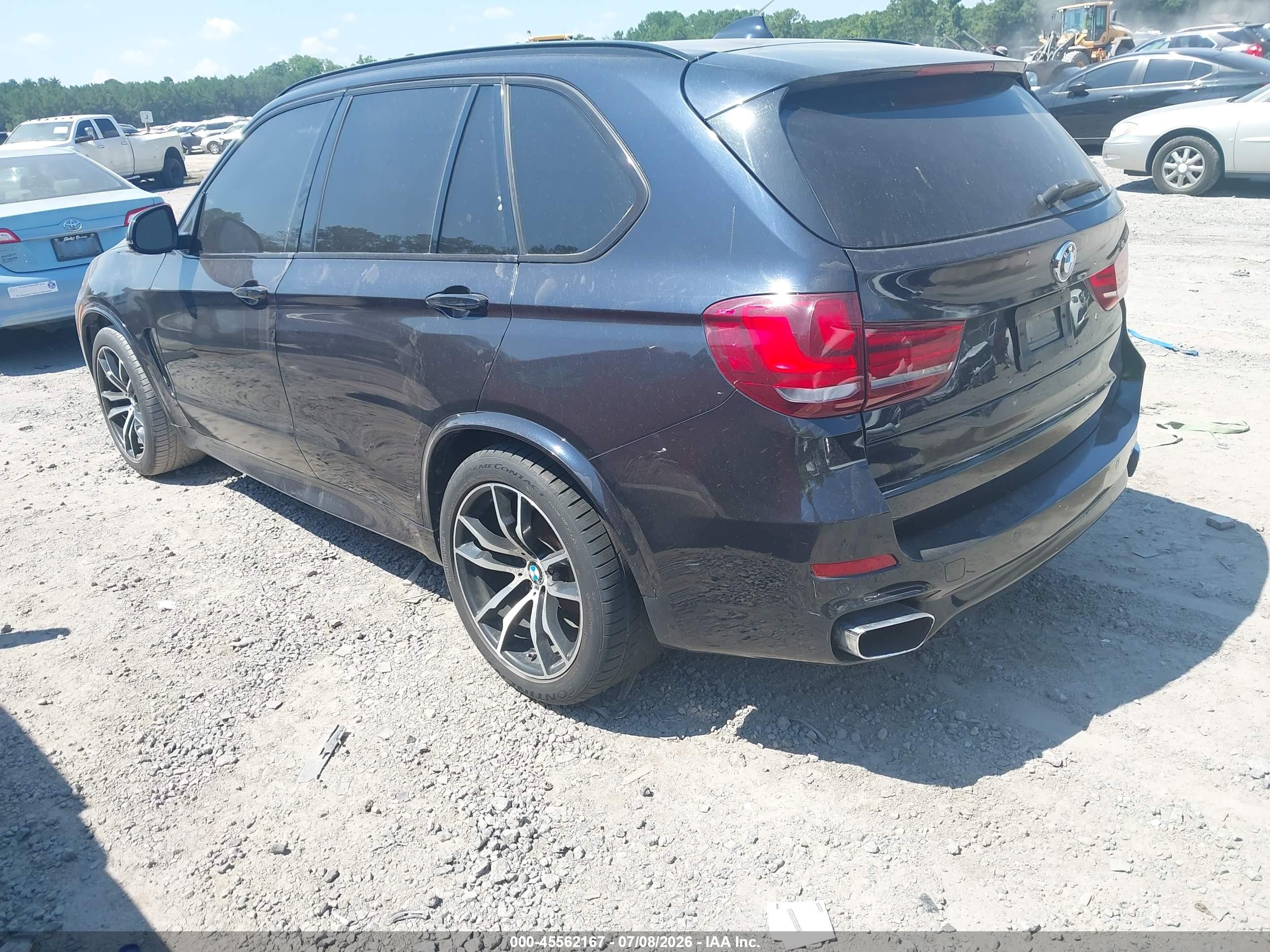 2015 Bmw X5 Xdrive35i Черный vin: 5UXKR0C50F0K65580