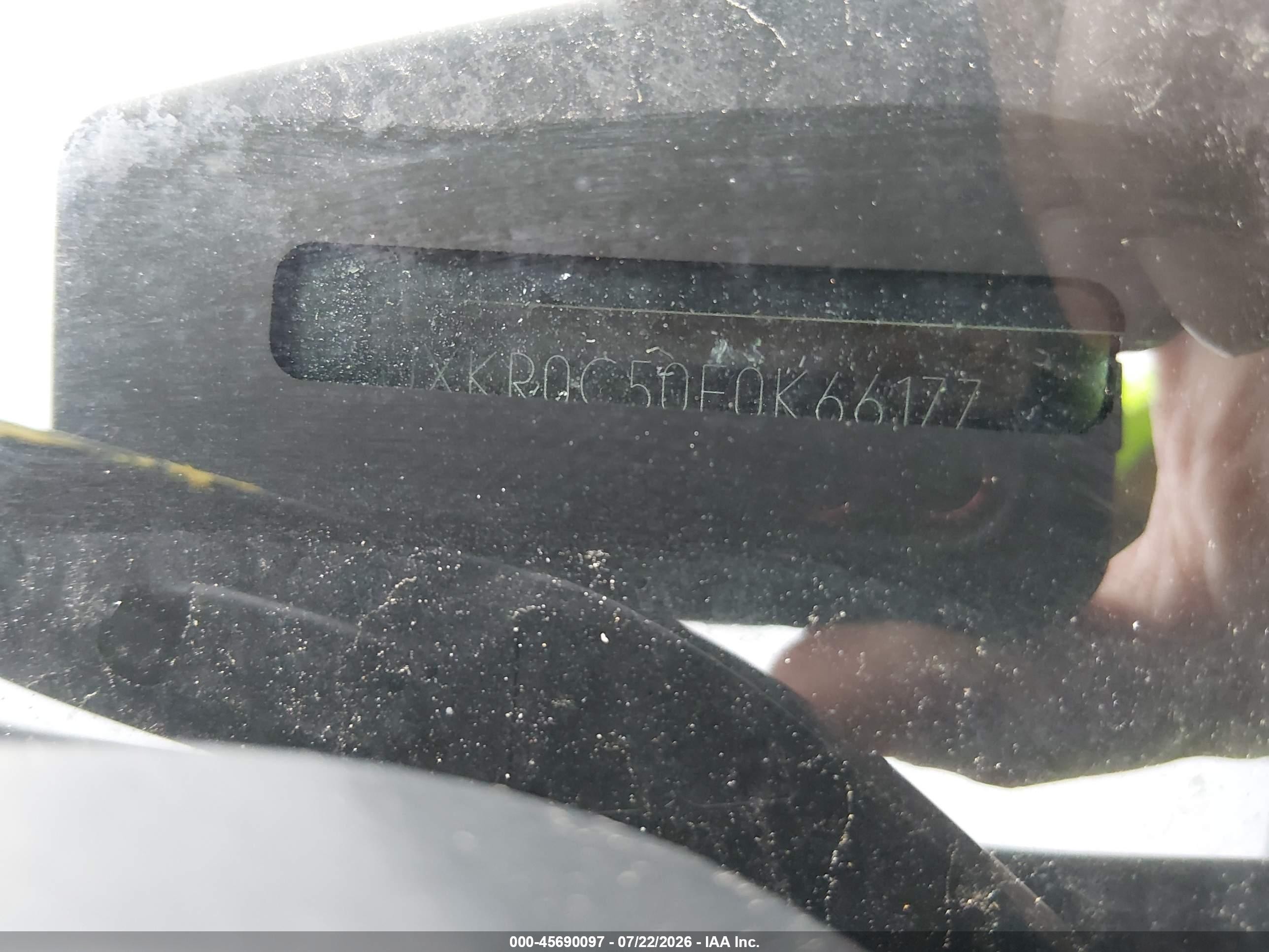 2015 Bmw X5 Xdrive35i Серый vin: 5UXKR0C50F0K66177