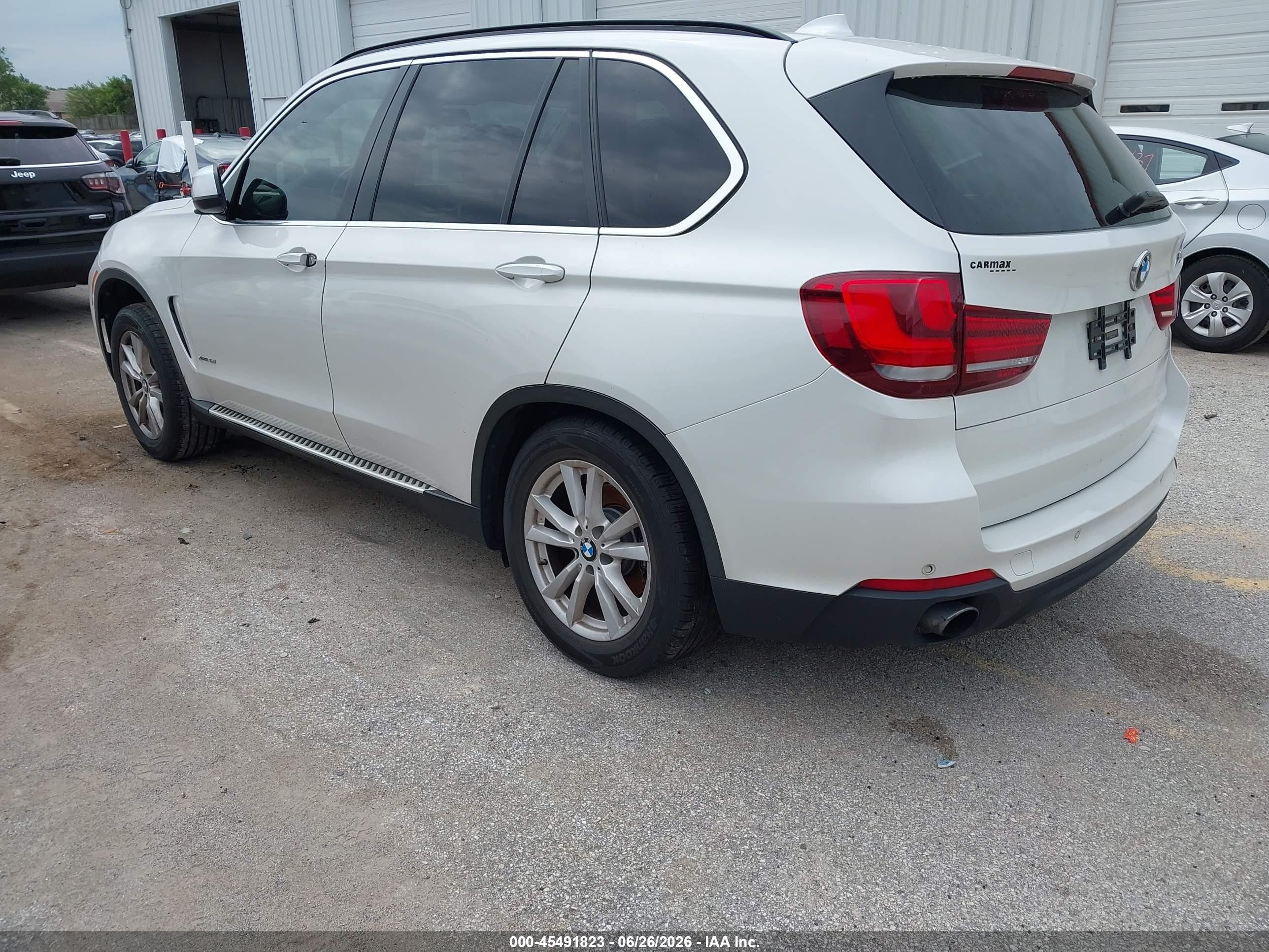 2015 Bmw X5 Xdrive35i White vin: 5UXKR0C50F0P04308